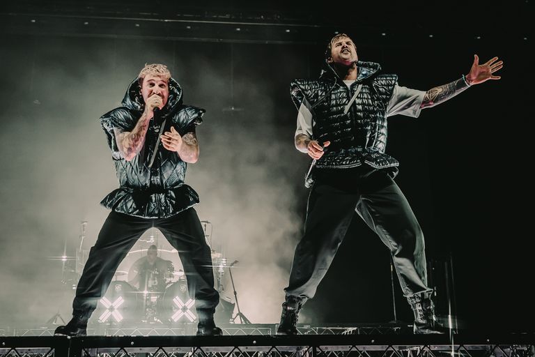 Electric Callboy performing live in Adelaide at AEC Arena